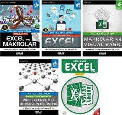 Süper Excel Eğitim Seti 5 Kitap Takım - Kodlab Yayın Dağıtım