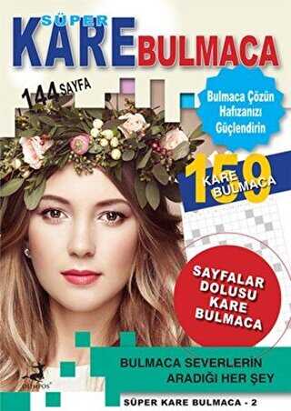 Süper Kare Bulmaca 2 - Olimpos Yayınları