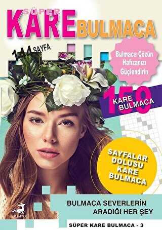 Süper Kare Bulmaca 3 - Olimpos Yayınları