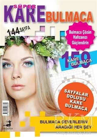 Süper Kare Bulmaca 1 - Olimpos Yayınları
