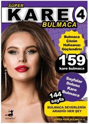 Süper Kare Bulmaca 4 - Olimpos Yayınları