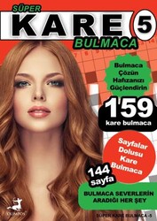 Süper Kare Bulmaca 5 - Olimpos Yayınları