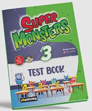 YDS Publishing Super Monsters Grade 3 - Test Book