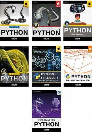 Süper Python Seti 3 7 Kitap Takım