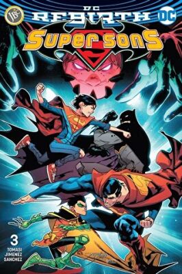 Super Sons Sayı 3 DC Rebirth kapağı