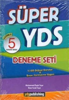 YDS Publishing Süper YDS Çözümlü 5`Li Deneme Seti - 1