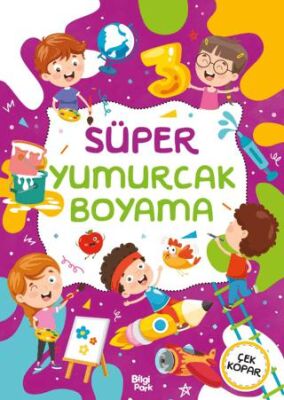 Süper Yumurcak Boyama Kitabı - 1