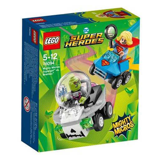 Lego Super Heroes Mighty Micros Supergirl Brainiaca Karşı