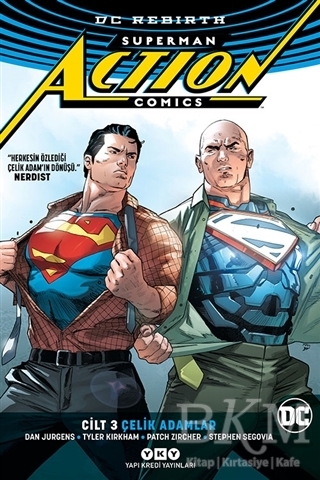 Superman Action Comics Cilt 3: Çelik Adamlar - Yapı Kredi Yayınları