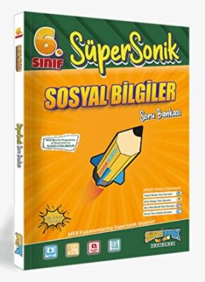 Süpersonik Yayınları 6. Sınıf Sosyal Bilgiler Soru Bankası - 1