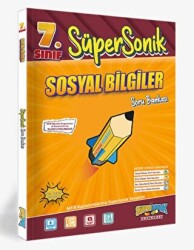 Süpersonik Yayınları 7. Sınıf Sosyal Bilgiler Soru Bankası - Süpersonik Yayınları