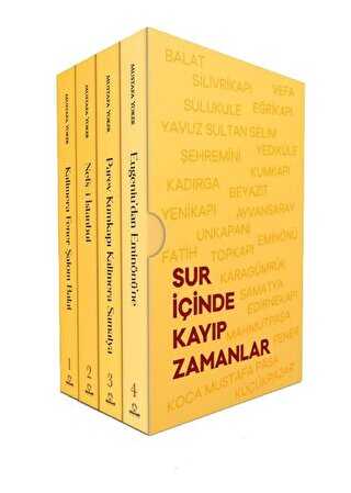 Sur İçinde Kayıp Zamanlar 4 Kitap Takım - Alternatif Yayıncılık
