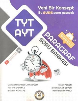 Süre Yayınları TYT AYT Paragraf Soru Bankası - 1