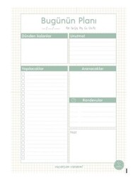 Süresiz Günlük Planlayıcı – Minimal Desenli - Paloma Yayınevi