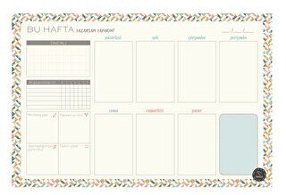 Süresiz Haftalık Planlayıcı - Geometrik Desenli - 1