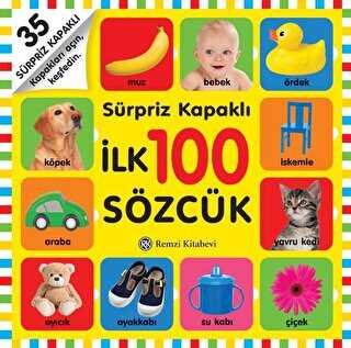 Sürpriz Kapaklı İlk 100 Sözcük - Remzi Kitabevi