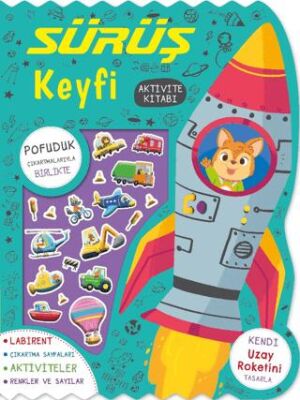 Sürüş Keyfi - Çıkartmalı Aktivite Kitabı - 1