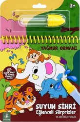 Suyun Sihri Eğlenceli Sürprizler - Yağmur Ormanı - Büyülü Fener Yayınları