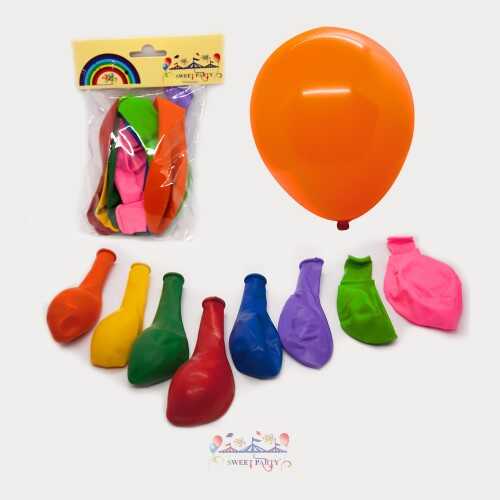 Sweet Party Pastel Karışık Renkli Balon 8Li