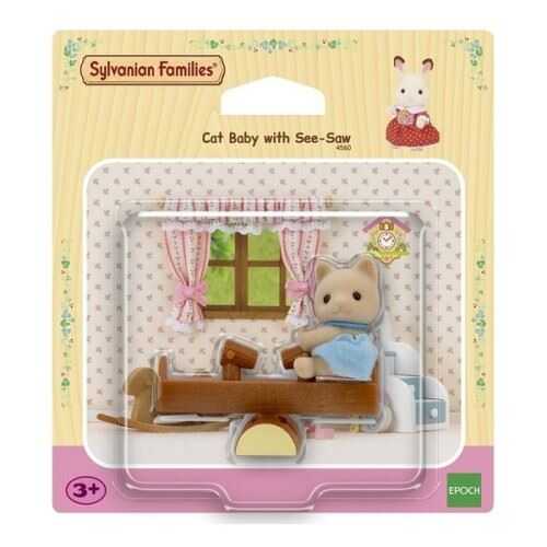 Sylvanian Families Cat Baby Seesaw 4560