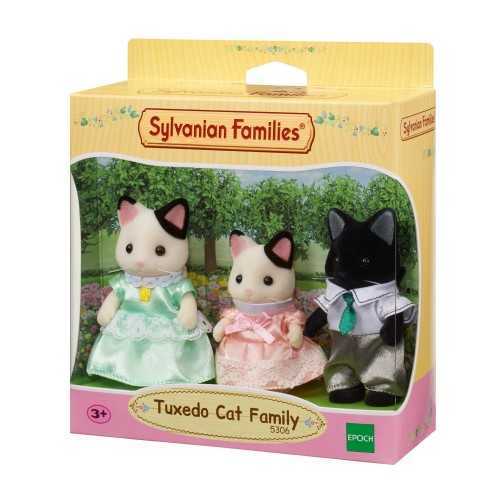 Sylvanian Families T-Cat Family Smokin