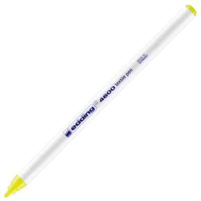 Edding 4600 Tekstil Kalemi Fosforlu Sarı - 1