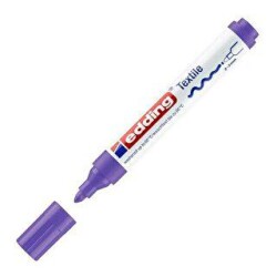 Edding 4500 Tekstil Markörü Fosforlu Mor - Edding