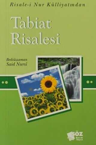 Tabiat Risalesi Mini Boy - Söz Basım Yayın