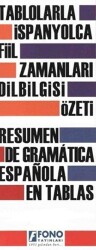Tablolarla İspanyolca Fiil Zamanları Dilbilgisi Özeti - Fono Yayınları