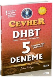 Tahayyül Yayınları Tahayyül DHBT Cevher 5 Deneme PDF Çözümlü - Tahayyül Yayınları