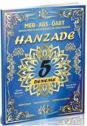 Tahayyül Yayınları ÖABT MEB - AGS Din Kültürü ve Ahlak Bilgisi Hanzade 5 Deneme Çözümlü - Tahayyül Yayınları