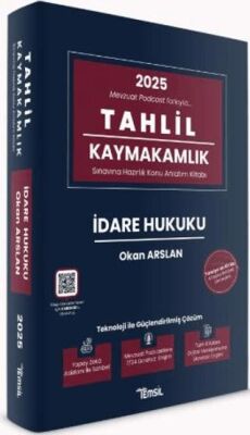 Tahlil İdare Hukuku Konu Anlatım Kitabı - 1