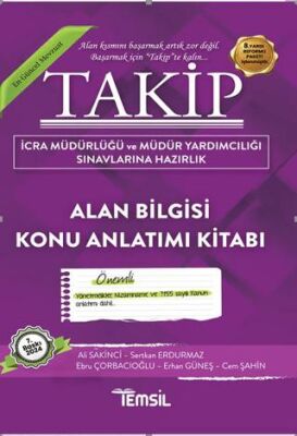 Temsil Kitap Takip İcra Müdürlüğü Sınavı Alan Bilgisi Konu Anlatımı - 1