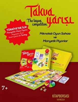 Takva Yarışı Manyetik Masa Oyunu Türkçe - İngilizce - 1