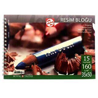 Talens Eskiz Resim Bloğu 15 Yaprak 160 Gr 35x50 Cm - 1