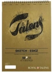 Talens Eskiz Bloğu A4 50 Yaprak 90 Gr - Talens