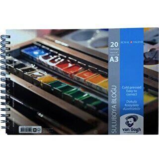 Talens Van Gogh Sulu Boya Bloğu 300 Gr A3 20 Yaprak Spiralli - 1