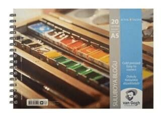 Talens Van Gogh Sulu Boya Bloğu 300 Gr A5 20 Yaprak Spiralli - 1