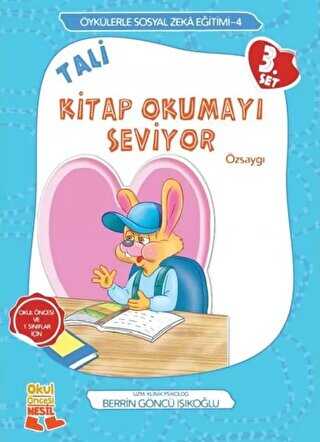Tali Kitap Okumayı Seviyor 3. Set - Özsaygı - Nesil Okul Öncesi