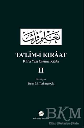 Ta`lim-i Kıraat - Rik’a Yazı Okuma Kitabı 2 - Milenyum Yayınları