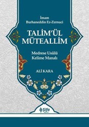 Talim’ül Müteallim - Şifa Yayınevi