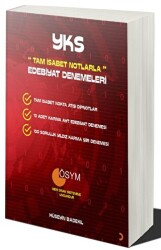 YKS - Tam İsabet Notlarla Edebiyat Denemeleri - Cinius Yayınları