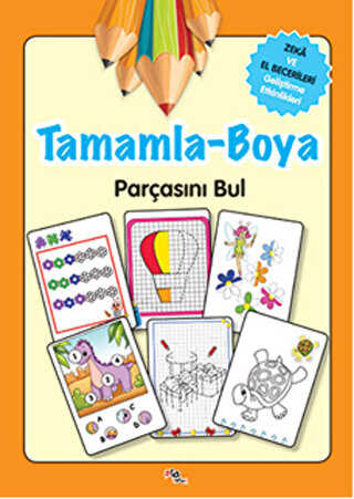 Tamamla - Boya - Parçasını Bul - Pia Çocuk Yayınları