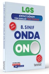 8. Sınıf LGS 1. Dönem Onda On Tüm Dersler Tam Tekrar Soru Bankası - Tammat Yayıncılık