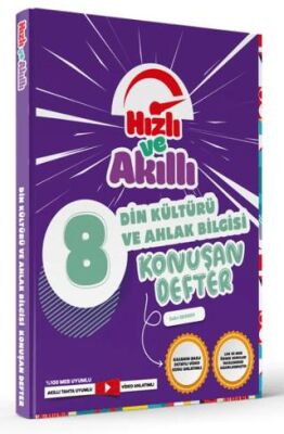 8. Sınıf LGS Din Kültürü ve Ahlak Bilgisi Hızlı ve Akıllı Defter - 1
