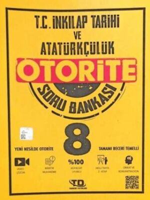 Tandem Yayınları 8. Sınıf İnkılap Tarihi ve Atatürkçülük Otorite Soru Bankası - 1
