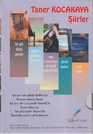 Taner Kocakaya Şiirler 5 Kitap Takım - Art Basın Yayın Hizmetleri