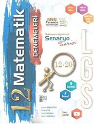 8. Sınıf LGS Matematik 12x20 Deneme - Tanım Yayınları