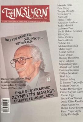 Tansiyon Aylık Kültür Sanat ve Aktüel Dergisi Sayı: 4 Ağustos- Eylül 2022 - 1