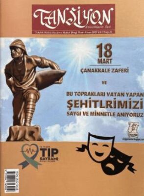 Tansiyon Aylık Kültür Sanat ve Aktüel Dergisi Sayı: 8 Mart - Nisan 2023 - 1